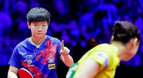 陈梦与孙颖莎，赛场上的无败之约——陈梦含泪回应，和莎莎没有失败者