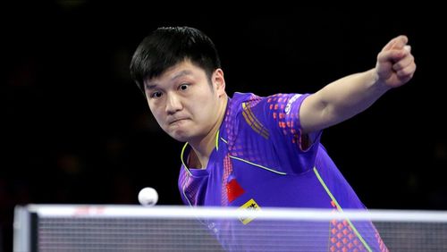 樊振东双杀莫雷高德，不屈的斗志与技术的较量