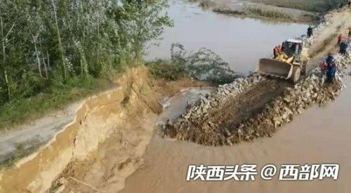 陕西北洛河洪水肆虐，从灾害中反思与前行