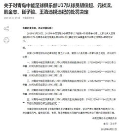 足协连发通报，多人被禁赛停赛的背后原因与影响分析