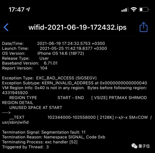 揭秘四个字符引发的iPhone崩溃事件