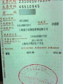 上海餐饮发票查询全攻略