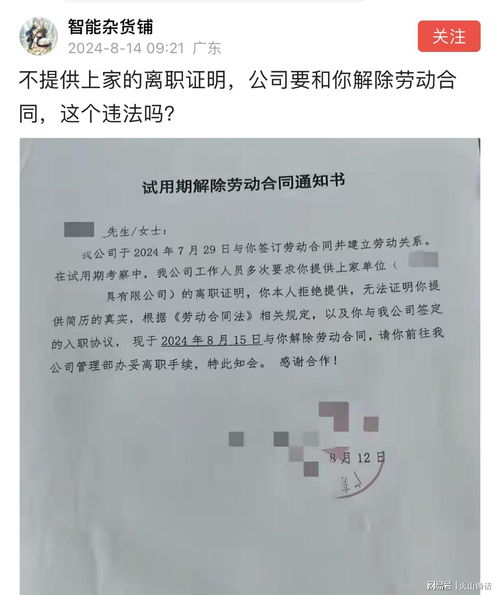 试用期解除劳动合同，法律保障与实践指南