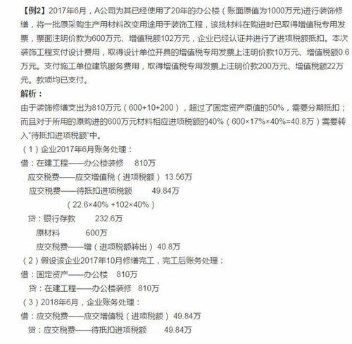 深度解析，固定资产进项税额抵扣的规则、影响及策略