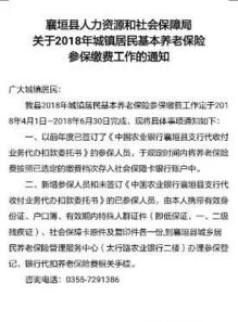 城镇居民社会养老保险缴费，保障未来，从现在做起