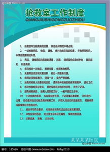 抢救室工作制度，保障患者生命安全的基石