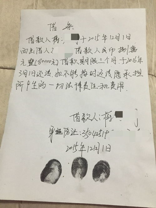 如何撰写一份清晰有效的借条