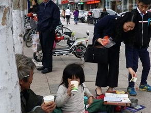 街头的呼唤，女孩随父乞讨背后的社会现实与援助途径
