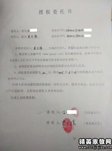 掌握授权委托书，范本与撰写指南
