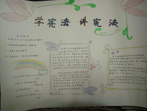 法律智慧，手抄报中的法治精神与教育价值