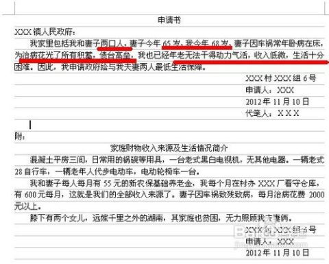 详细指南如何撰写低保申请书，步骤、要点及注意事项