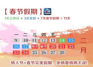 春节假期安排指南，享受与家人团聚的黄金时光