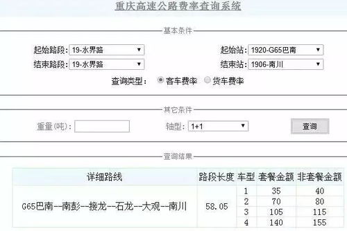 高速公路过路费查询，省钱旅行的智能助手