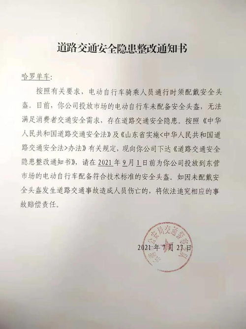隐患整改通知书，企业安全管理的警钟与行动指南