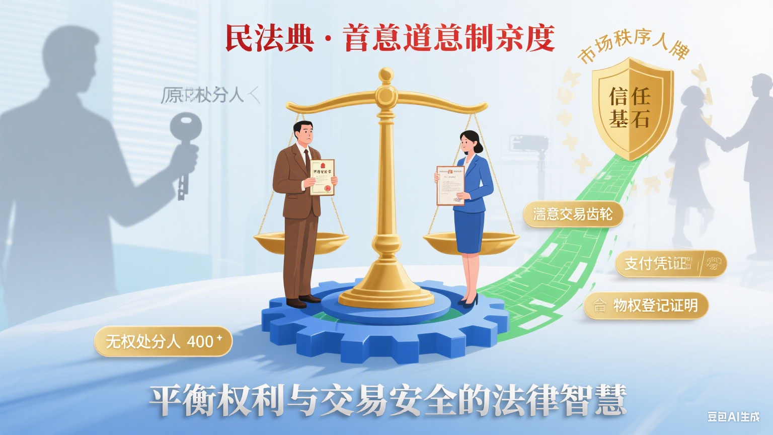 善意取得：在 “无权处分” 中保护交易安全。