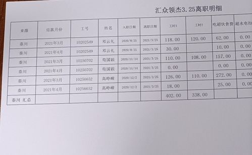 个人工资表格式，如何创建和理解你的工资单