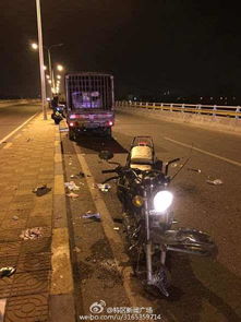 广东惊魂一刻，货车与摩托车相撞事件深度解析