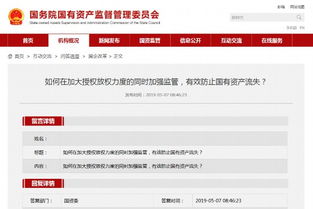 国有资产流失的认定，识别、预防与对策